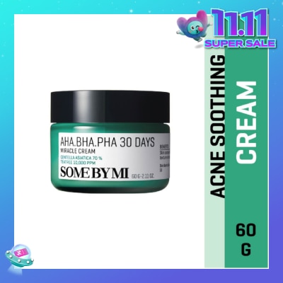 SOME BY MI AHA.BHA.PHA 30 Days Anti-Acne Miracle Cream 60g