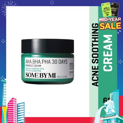 SOME BY MI AHA.BHA.PHA 30 Days Anti-Acne Miracle Cream 60g