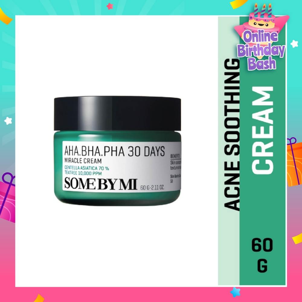AHA.BHA.PHA 30 Days Anti-Acne Miracle Cream 60g