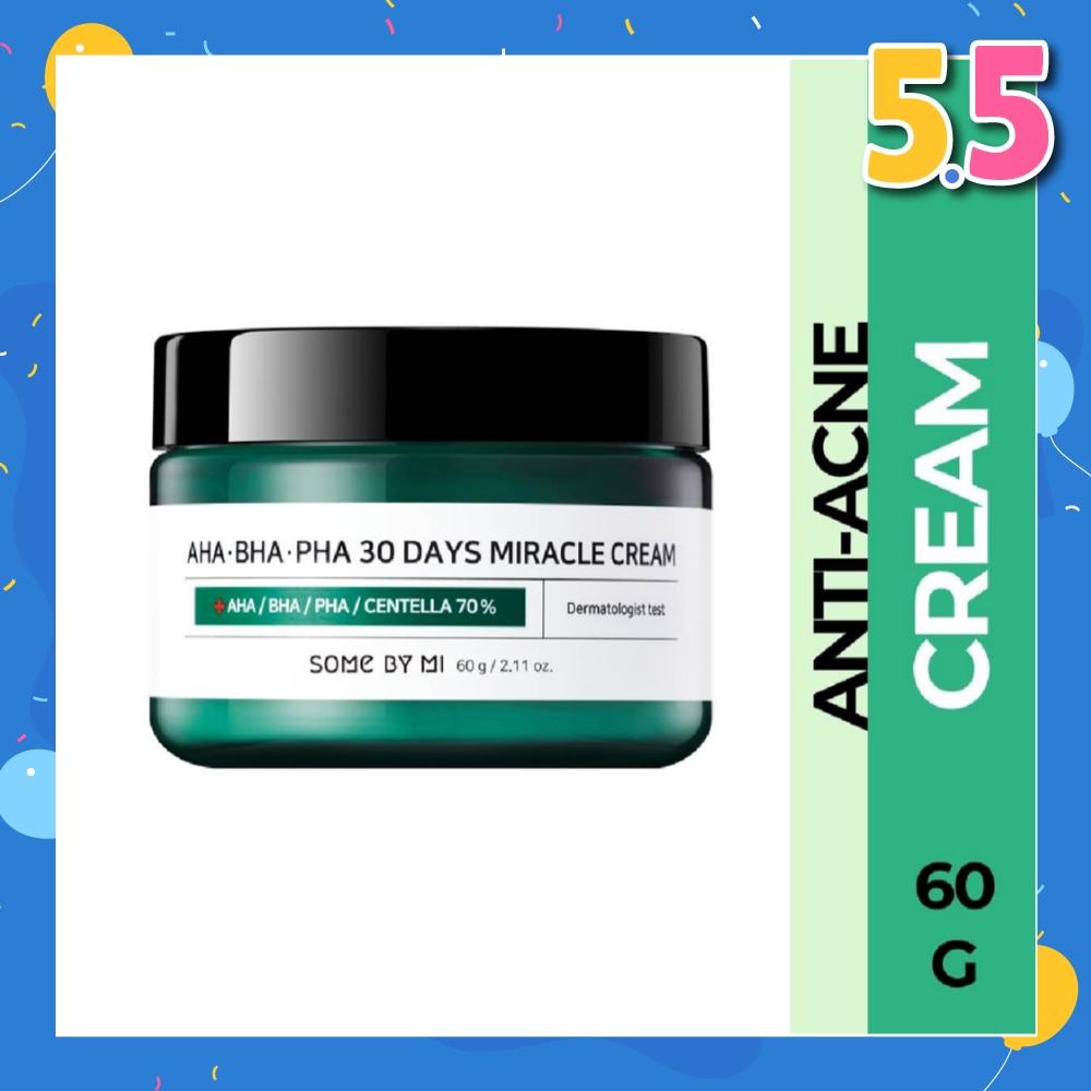 AHA.BHA.PHA 30 Days Anti-Acne Miracle Cream 60g