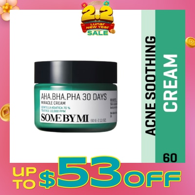 SOME BY MI AHA.BHA.PHA 30 Days Anti-Acne Miracle Cream 60g