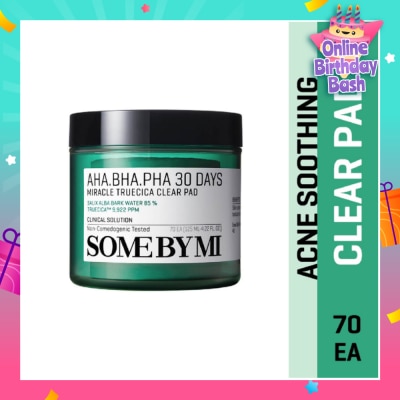SOME BY MI 30 DAYS Miracle Truecica Anti-Acne Clear Pad 70s