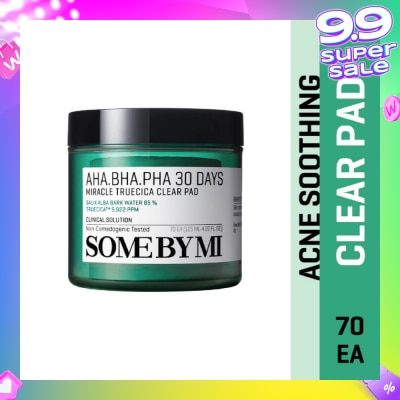 SOME BY MI 30 DAYS Miracle Truecica Anti-Acne Clear Pad 70s
