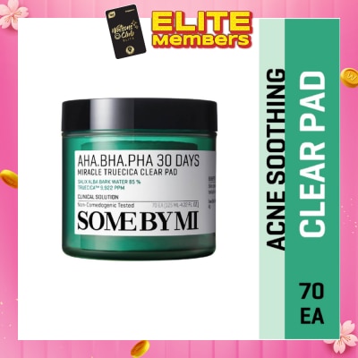 SOME BY MI 30 DAYS Miracle Truecica Anti-Acne Clear Pad 70s