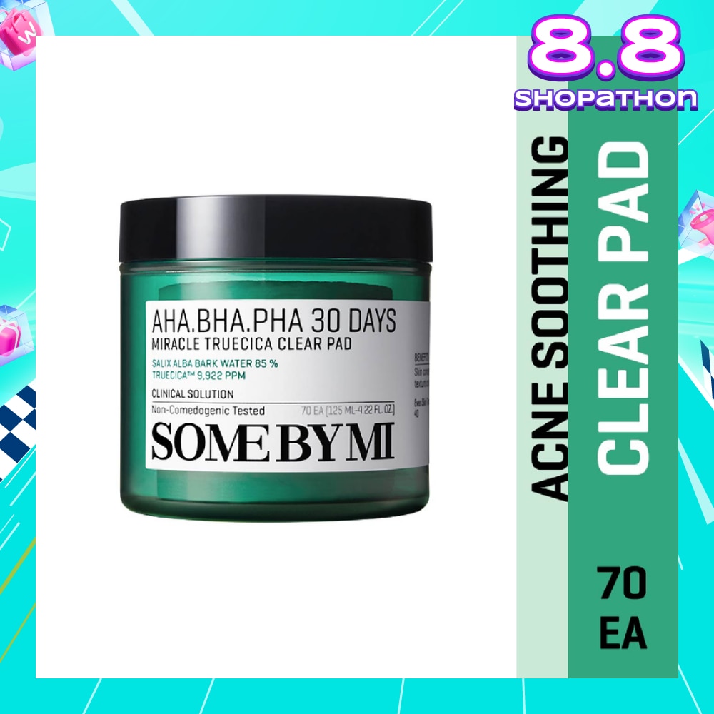30 DAYS Miracle Truecica Anti-Acne Clear Pad 70s