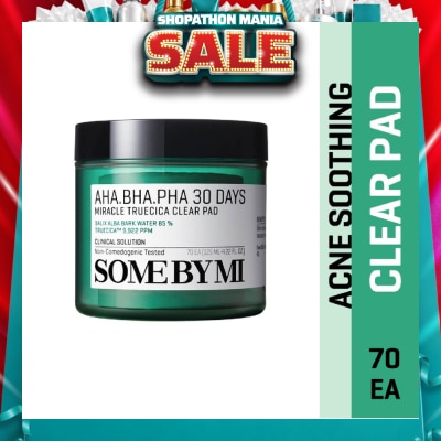 SOME BY MI - 30 DAYS Miracle Truecica Anti-Acne Clear Pad 70s