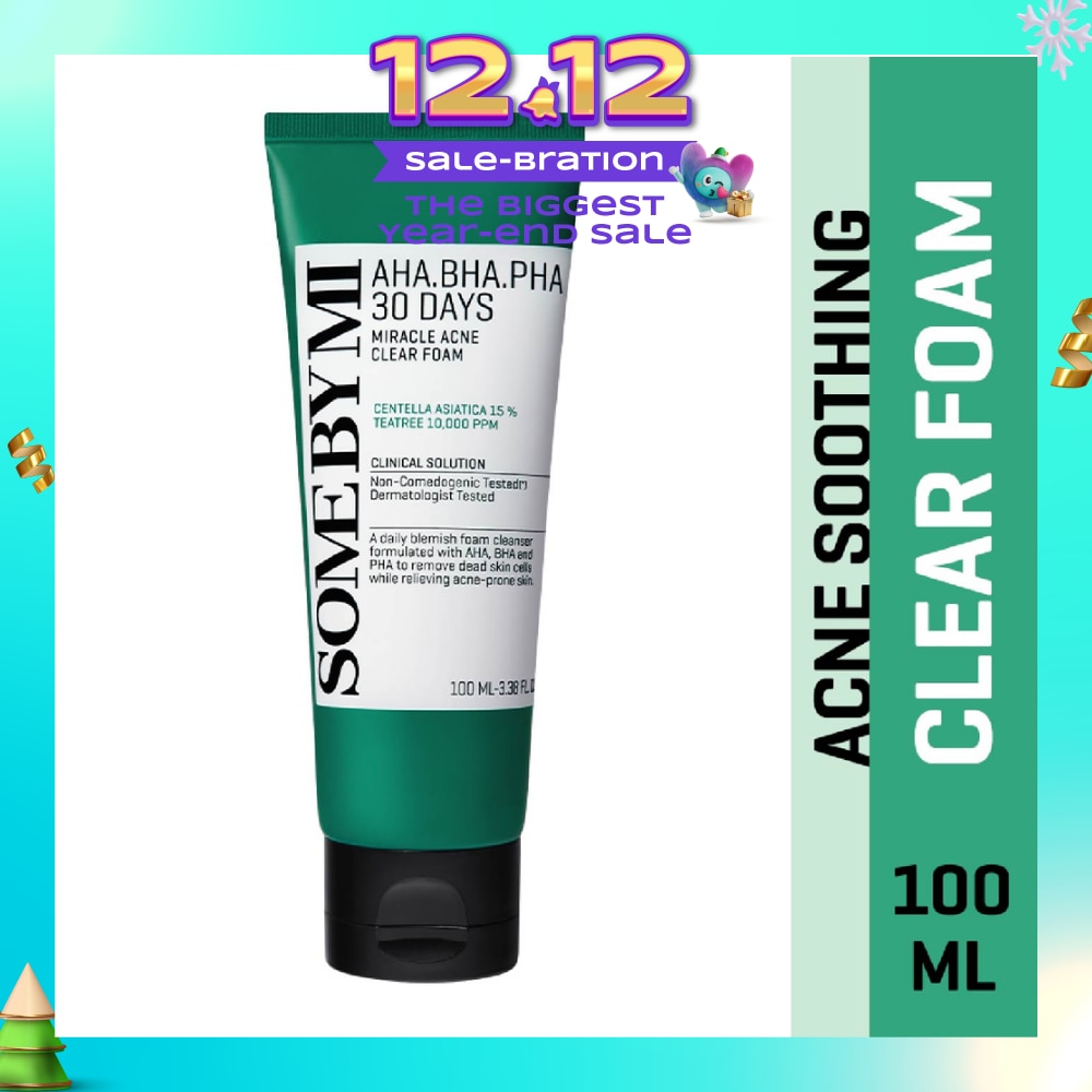 30 Days Miracle Anti-Acne Clear Foam 100ml