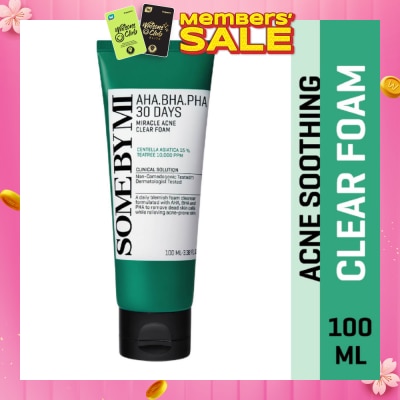 SOME BY MI 30 Days Miracle Anti-Acne Clear Foam 100ml