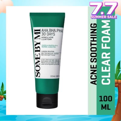 SOME BY MI 30 Days Miracle Anti-Acne Clear Foam 100ml