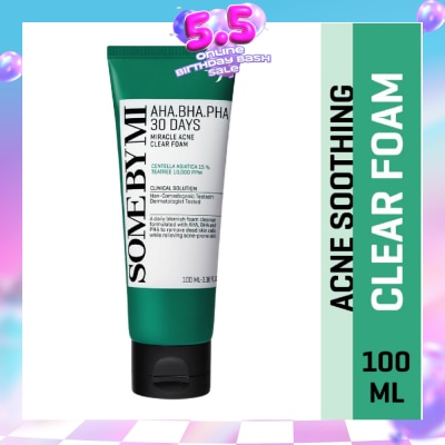 SOME BY MI - 30 Days Miracle Anti-Acne Clear Foam 100ml