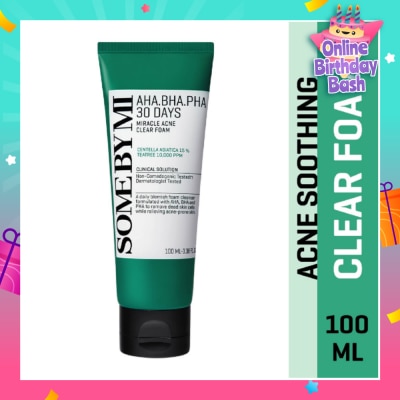 SOME BY MI 30 Days Miracle Anti-Acne Clear Foam 100ml