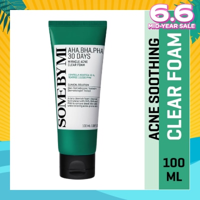 SOME BY MI 30 Days Miracle Anti-Acne Clear Foam 100ml