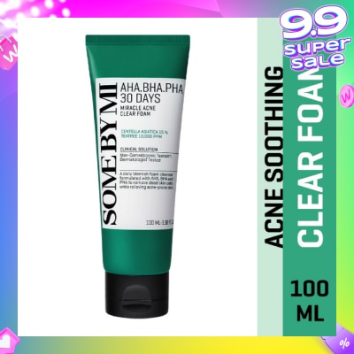 SOME BY MI 30 Days Miracle Anti-Acne Clear Foam 100ml
