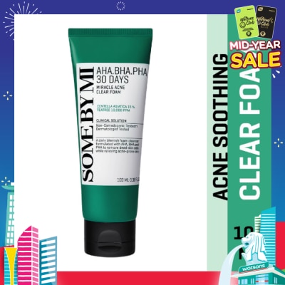 SOME BY MI 30 Days Miracle Anti-Acne Clear Foam 100ml
