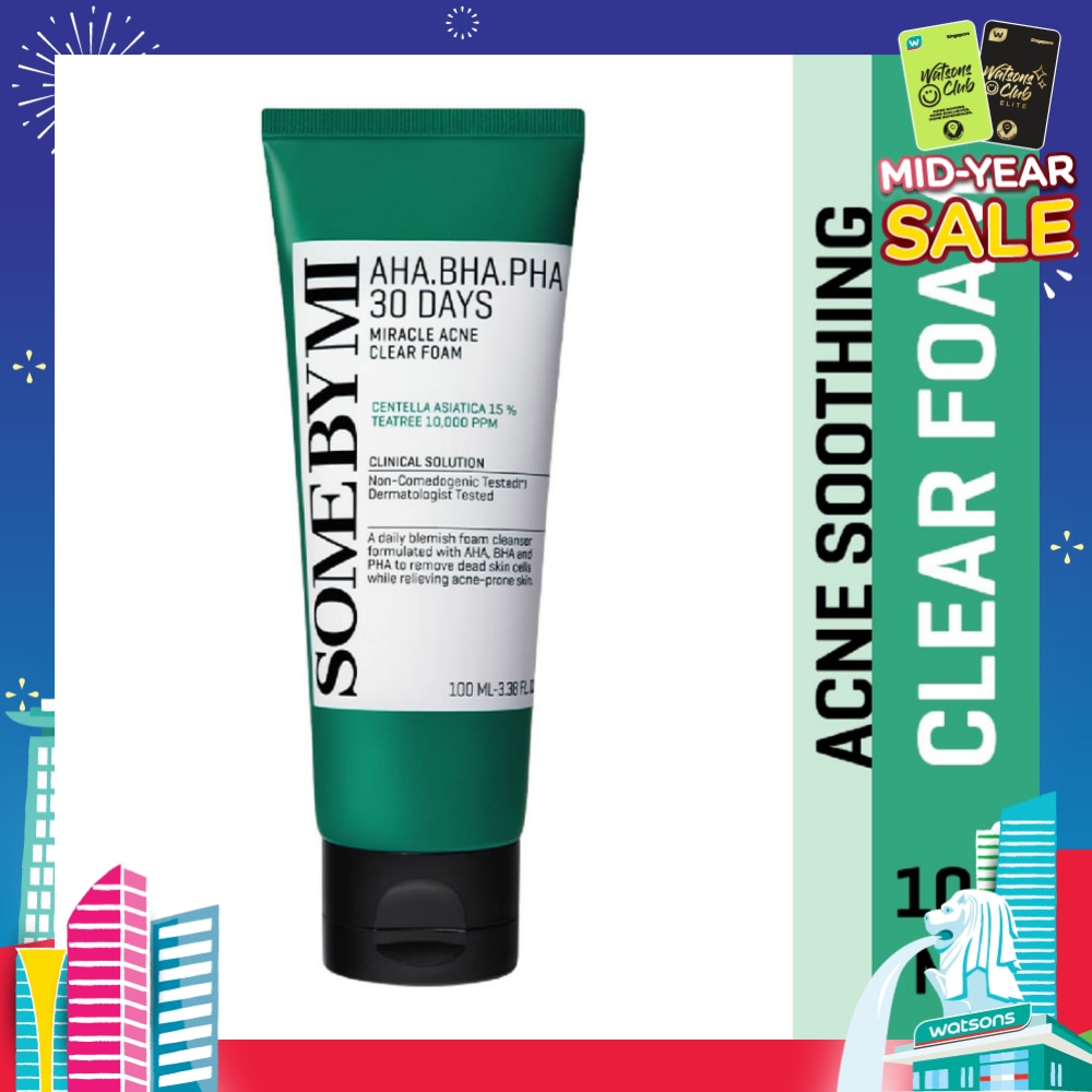 30 Days Miracle Anti-Acne Clear Foam 100ml