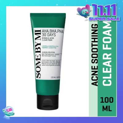 SOME BY MI 30 Days Miracle Anti-Acne Clear Foam 100ml