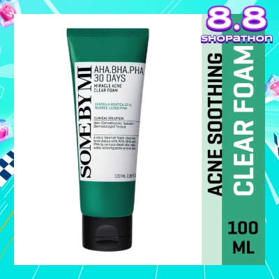 SOME BY MI 30 Days Miracle Anti-Acne Clear Foam 100ml