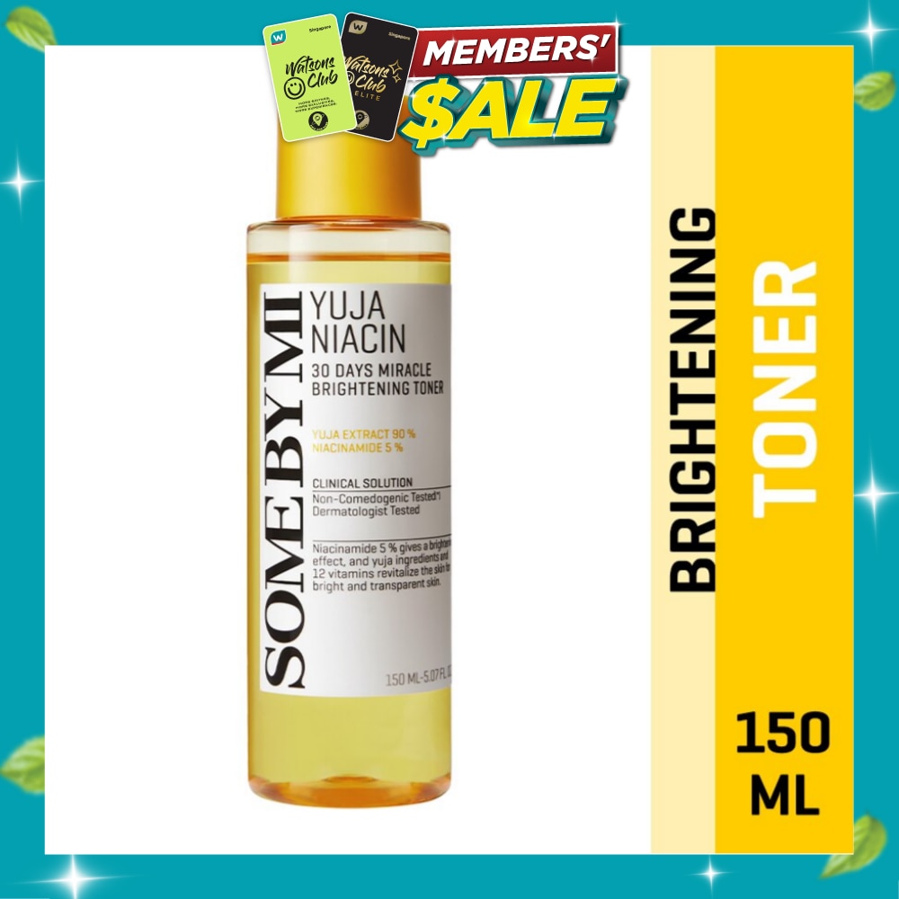 SOME BY MI Yuja Niacin 30 Days Miracle Brightening Toner 150ml