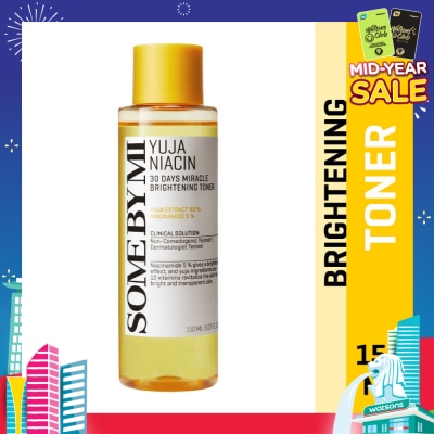 SOME BY MI Yuja Niacin 30 Days Miracle Brightening Toner 150ml