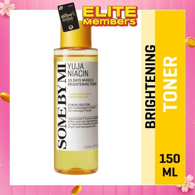 SOME BY MI Yuja Niacin 30 Days Miracle Brightening Toner 150ml