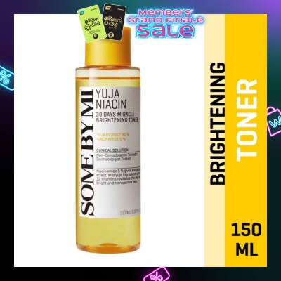 SOME BY MI Yuja Niacin 30 Days Miracle Brightening Toner 150ml