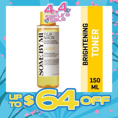 SOME BY MI - Yuja Niacin 30 Days Miracle Brightening Toner 150ml