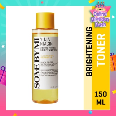 SOME BY MI Yuja Niacin 30 Days Miracle Brightening Toner 150ml