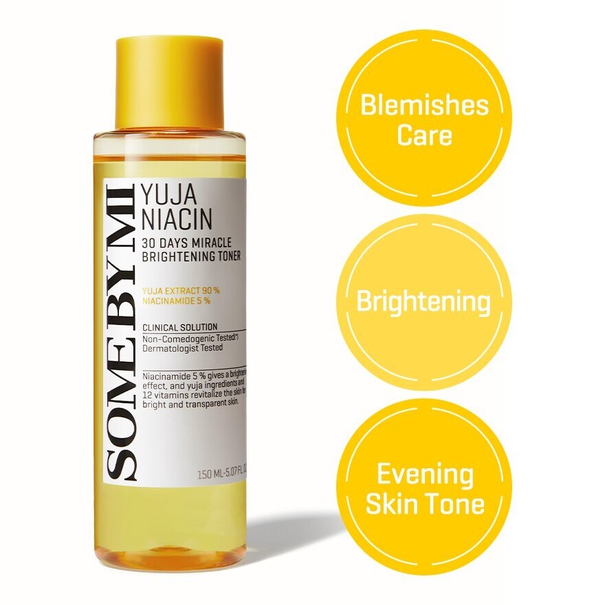 SOME BY MI Yuja Niacin 30 Days Miracle Brightening Toner 150ml