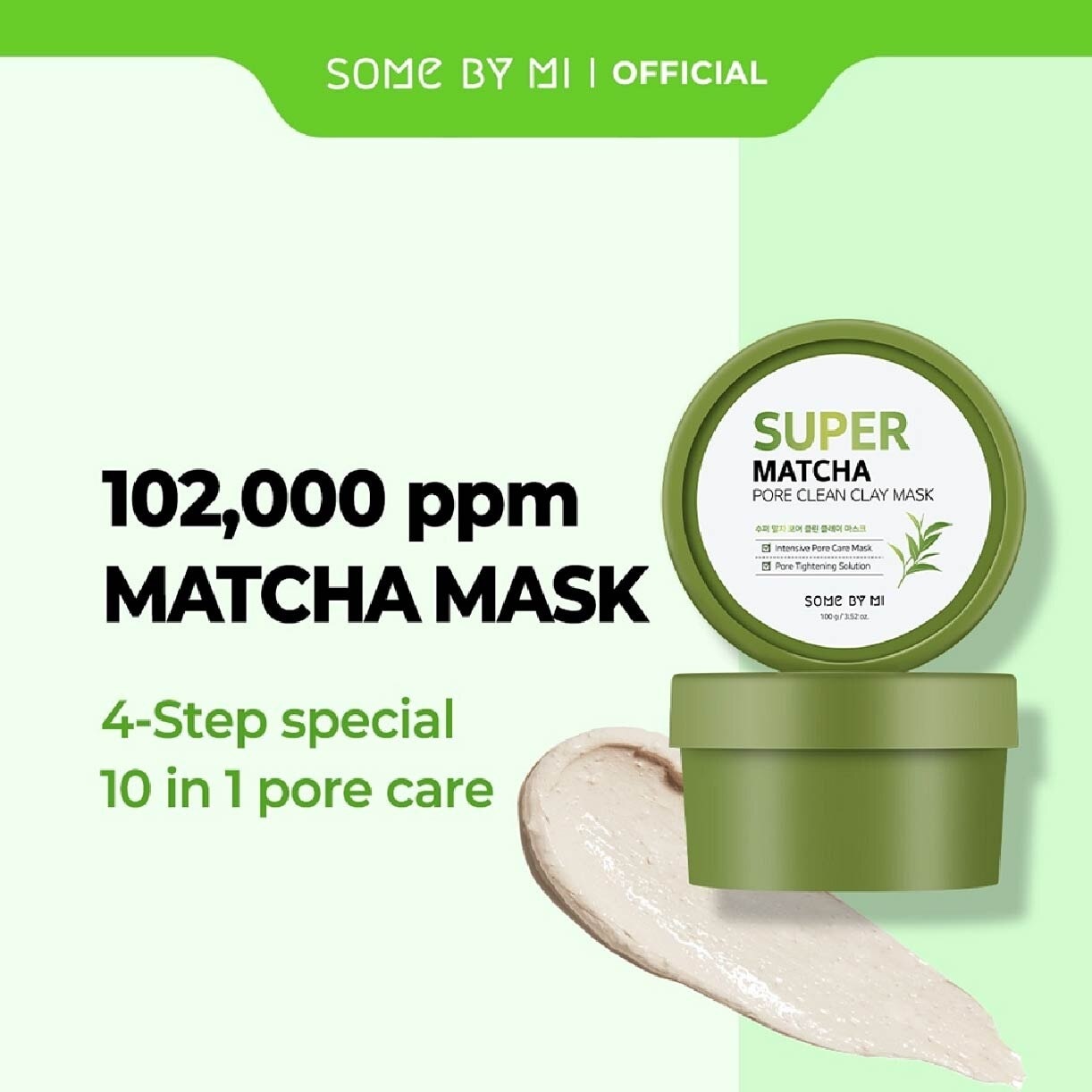 Super Matcha Pore Clean Purifying Clay Mask 100g