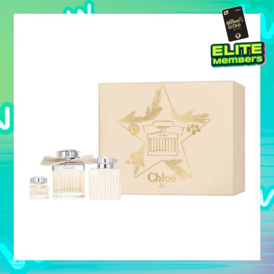 CHLOE Eau De Parfum Packset consists EDP Women 75ml & 5ml + Body Lotion 100ml (Expiry: May`2026)