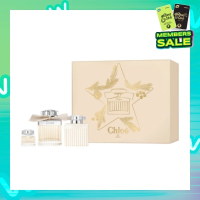 CHLOE Eau De Parfum Packset consists EDP Women 75ml & 5ml + Body Lotion 100ml (Expiry: May`2026)