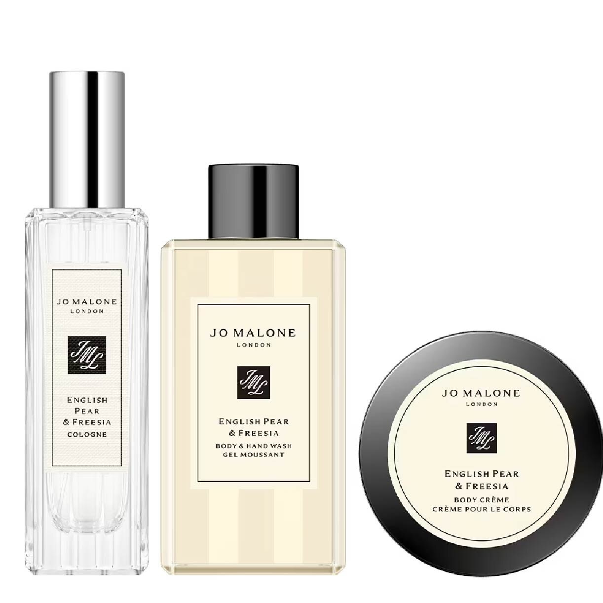 [XMAS GIFT] London Fragance Layering Collection Packset consists English Pear & Freesia Cologne Spray 30ml +  Blackberry & Bay Body Cream 50ml + Wood Sage & Sea Salt Body Wash 100ml