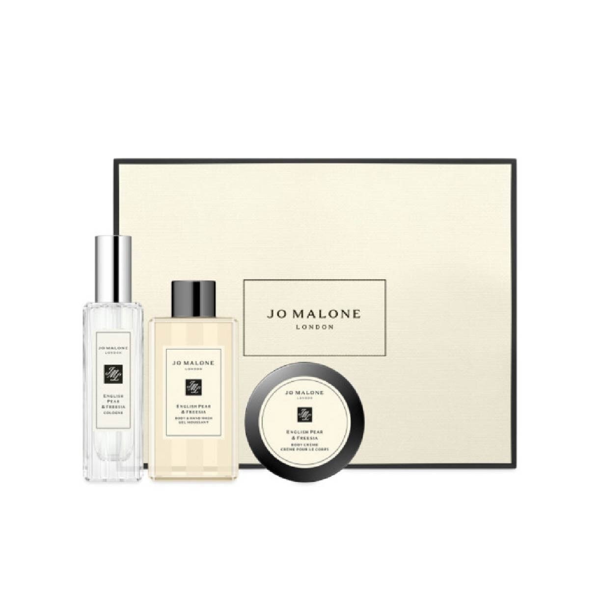 [XMAS GIFT] London Fragance Layering Collection Packset consists English Pear & Freesia Cologne Spray 30ml +  Blackberry & Bay Body Cream 50ml + Wood Sage & Sea Salt Body Wash 100ml