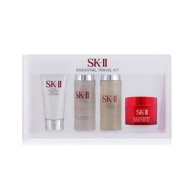 SK II Essential Travel Packet consists Facial Treatment Essence 30ml + Clear Lotion 30ml + R.N.A Skin Power Cream 15g (Expiry: Apr`2026)