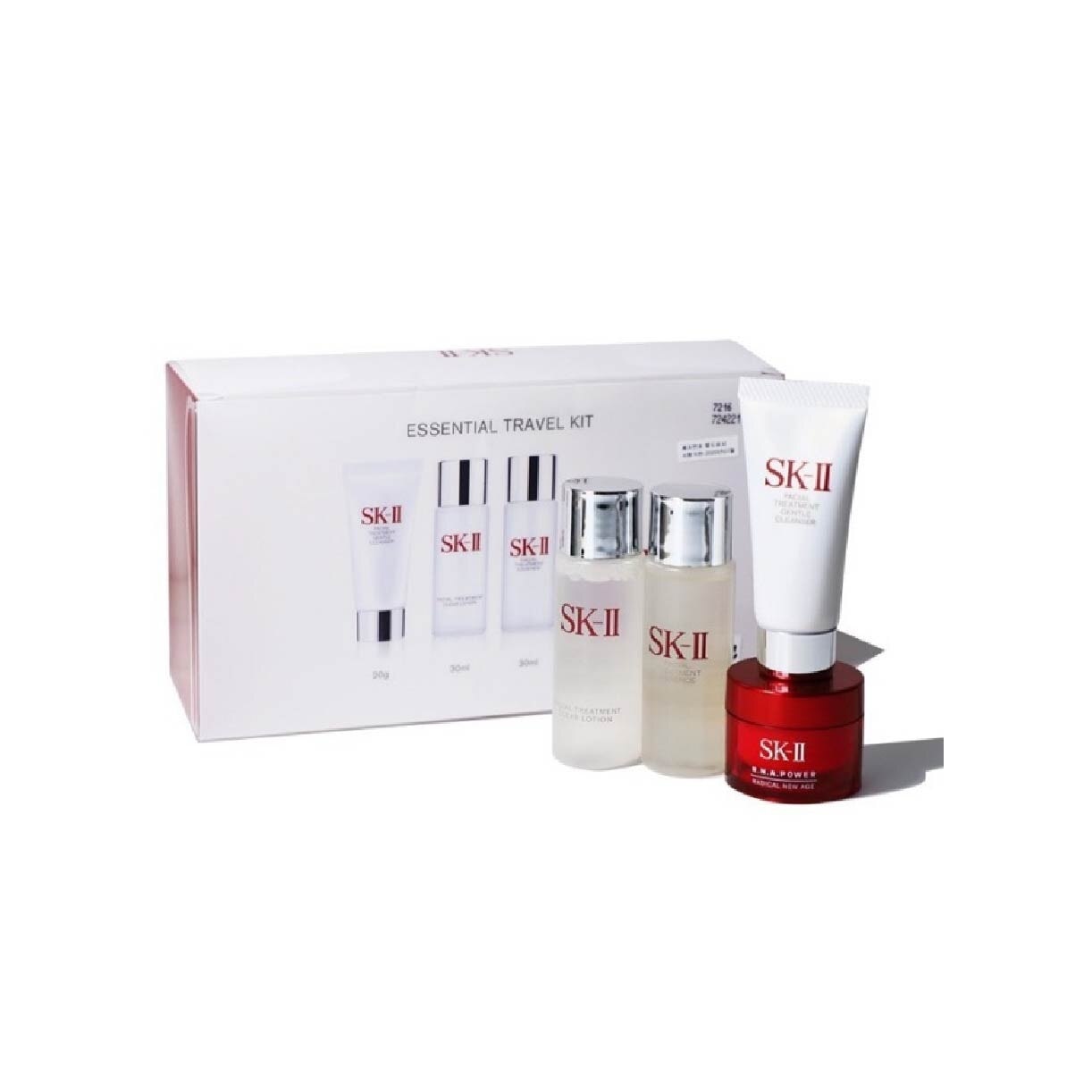 [XMAS GIFT] Essential Travel Packet consists Facial Treatment Essence 30ml + Clear Lotion 30ml + R.N.A Skin Power Cream 15g