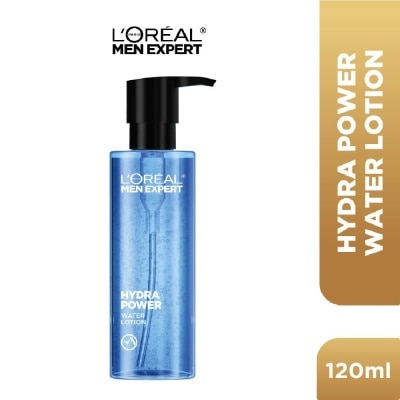 L'OREAL PARIS MEN EXPERT Hydra Power Water Lotion (For Refreshed + Revitalized + Visibly Plumper & Supple Skin) 120ml