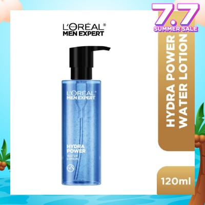 L'OREAL PARIS MEN EXPERT Hydra Power Water Lotion (For Refreshed + Revitalized + Visibly Plumper & Supple Skin) 120ml