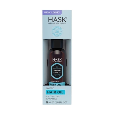 HASK Argan Oil Repairing Hair Oil (To Strengthens + Restores) 59ml