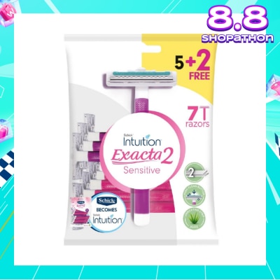 SCHICK EXACTA2 WOMEN DISPOSABLE 5+2S