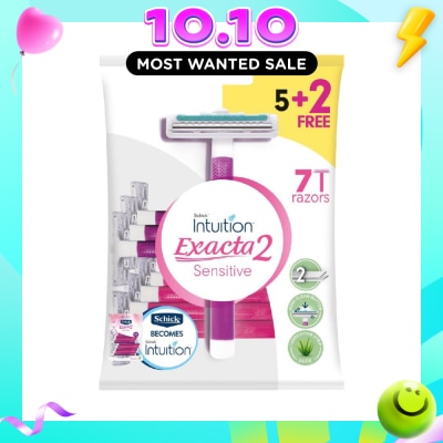 SCHICK EXACTA2 WOMEN DISPOSABLE 5+2S image