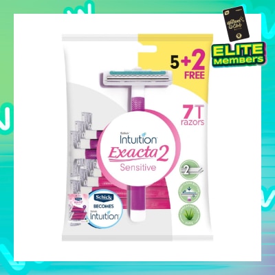 SCHICK EXACTA2 WOMEN DISPOSABLE 5+2S