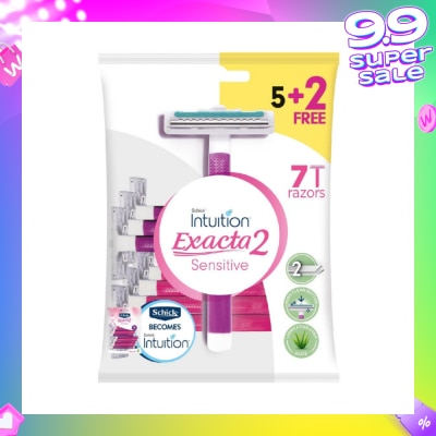 SCHICK EXACTA2 WOMEN DISPOSABLE 5+2S