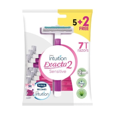 SCHICK EXACTA2 WOMEN DISPOSABLE 5+2S