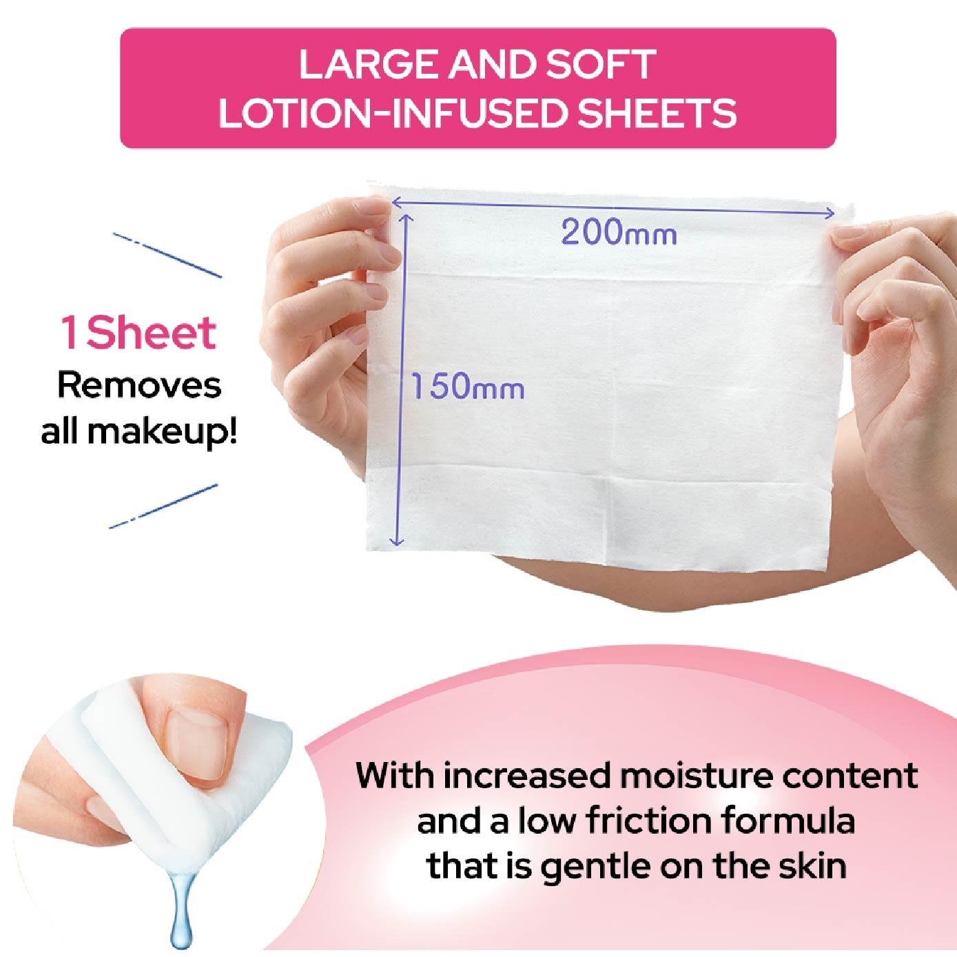  Cleansing Sheet Moist 46s
