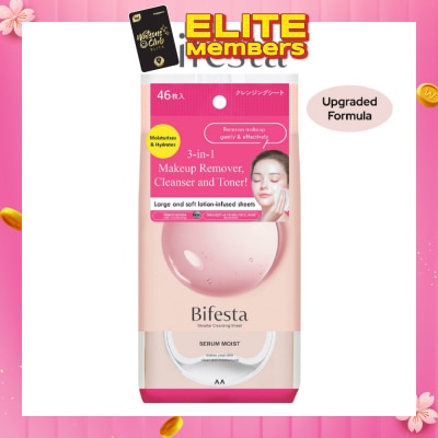 BIFESTA Cleansing Sheet Moist 46s