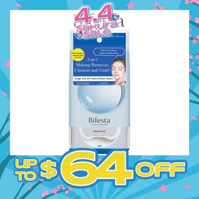 BIFESTA - Cleansing Sheet Brightup 46s