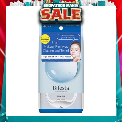 BIFESTA -  Cleansing Sheet Brightup 46s