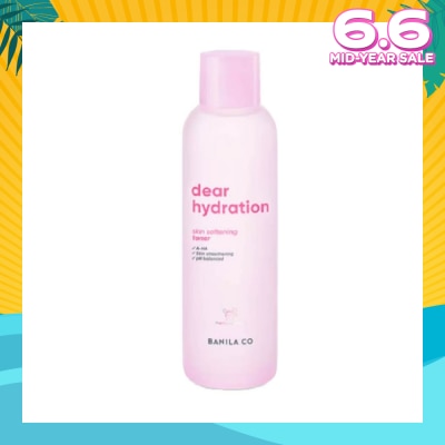 BANILA CO Dear Hydration Skin Softening Toner (Suitable for Sensitive Skin Type) 200ml (Expiry: Mar`2026)