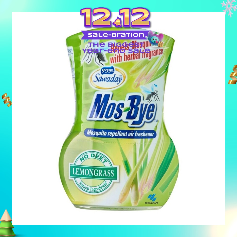 Mos-Bye Mosquito Repellent Air Freshener (Lemongrass) 275ml