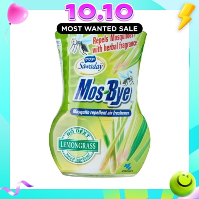 SAWADAY Mos Bye Mosquito Repellent Air Freshener (Lemongrass) 275ml image